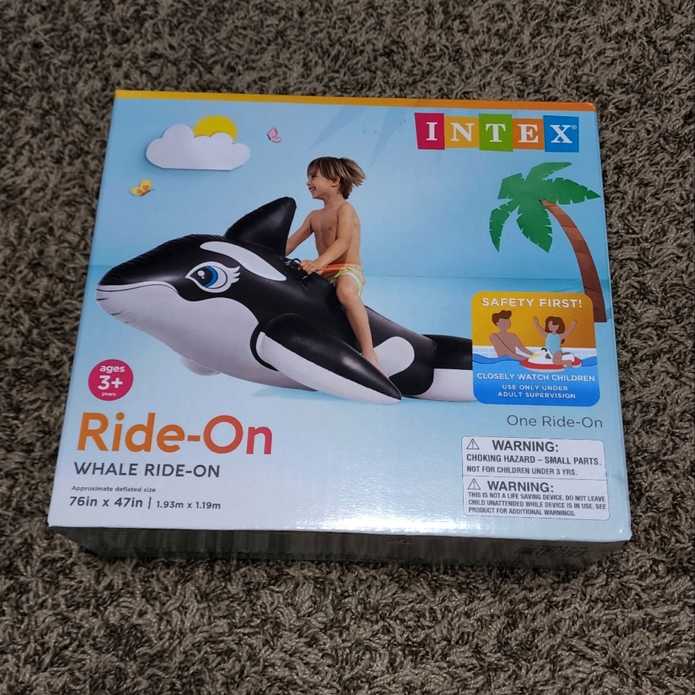 Intex Whale Ride-On - Picture 2 of 3